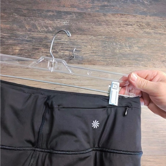 Athleta Black Layered Women's Skort - Picture 7 of 10
